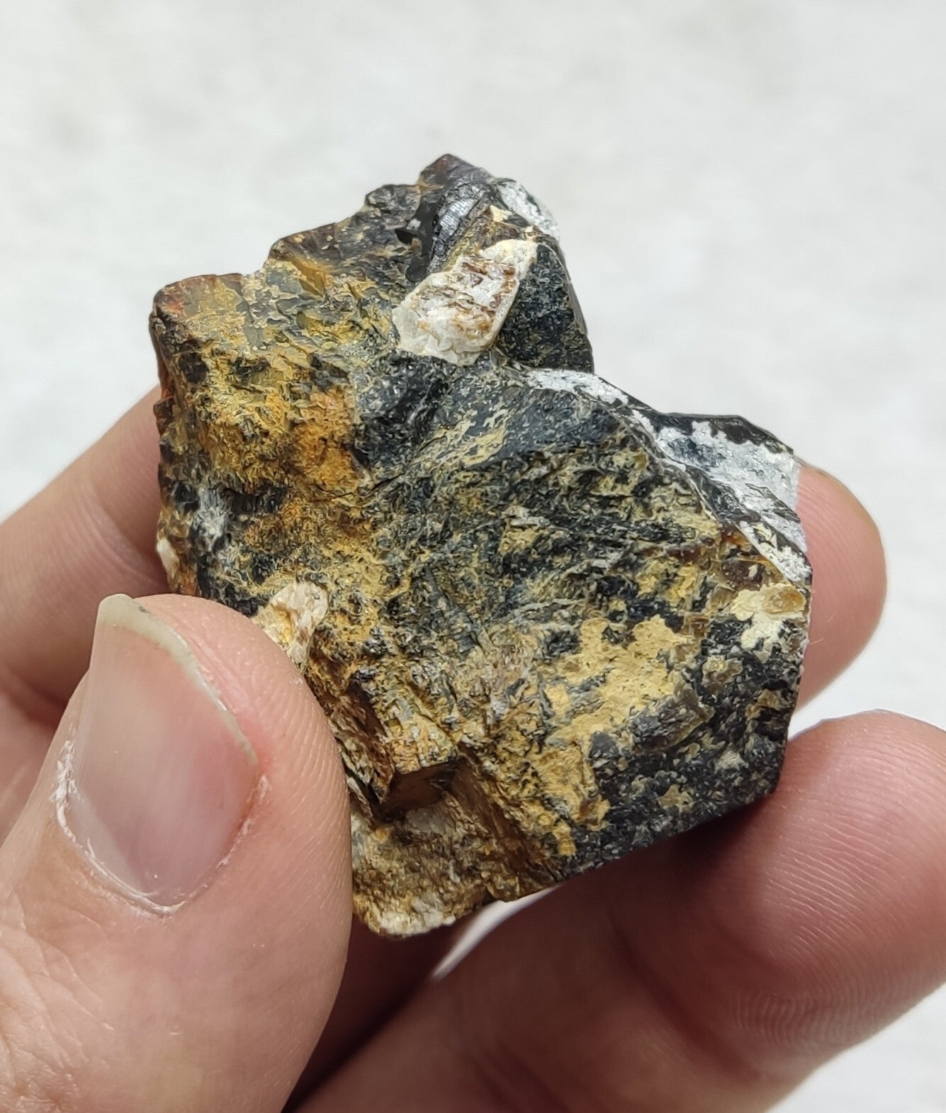 An Aesthetic specimen of andradite garnet crystal 19 grams