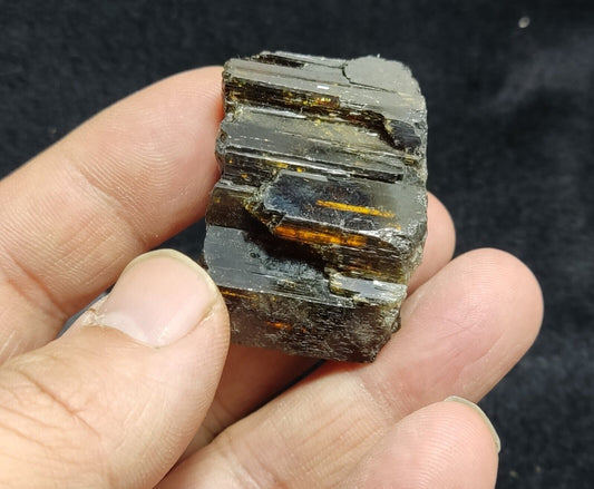 A very fine aesthetic crystal specimen of Epidote 37 grams