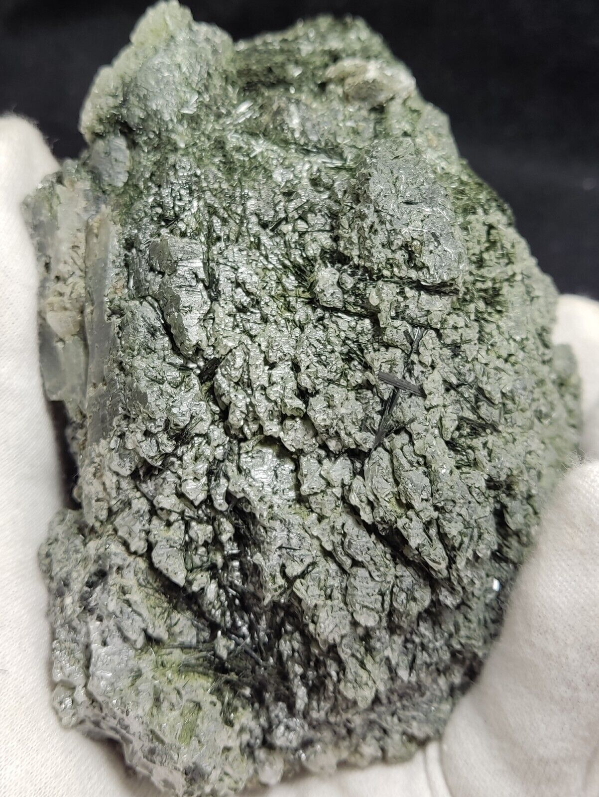 An Aesthetic Natural terminated Chlorite Quartz crystal specimen 1260 grams