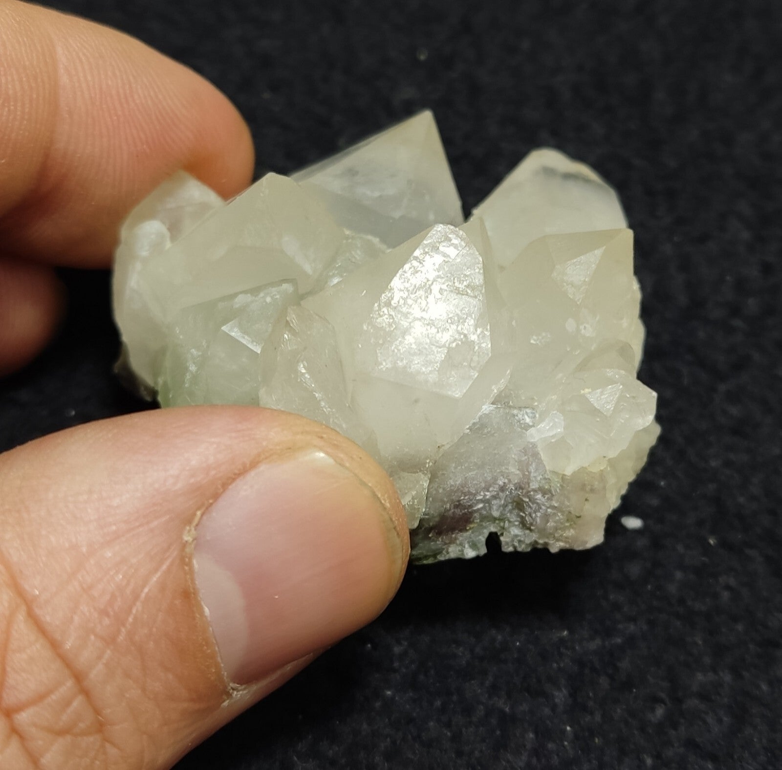 An Aesthetic terminated epidote Quartz specimen 48 grams