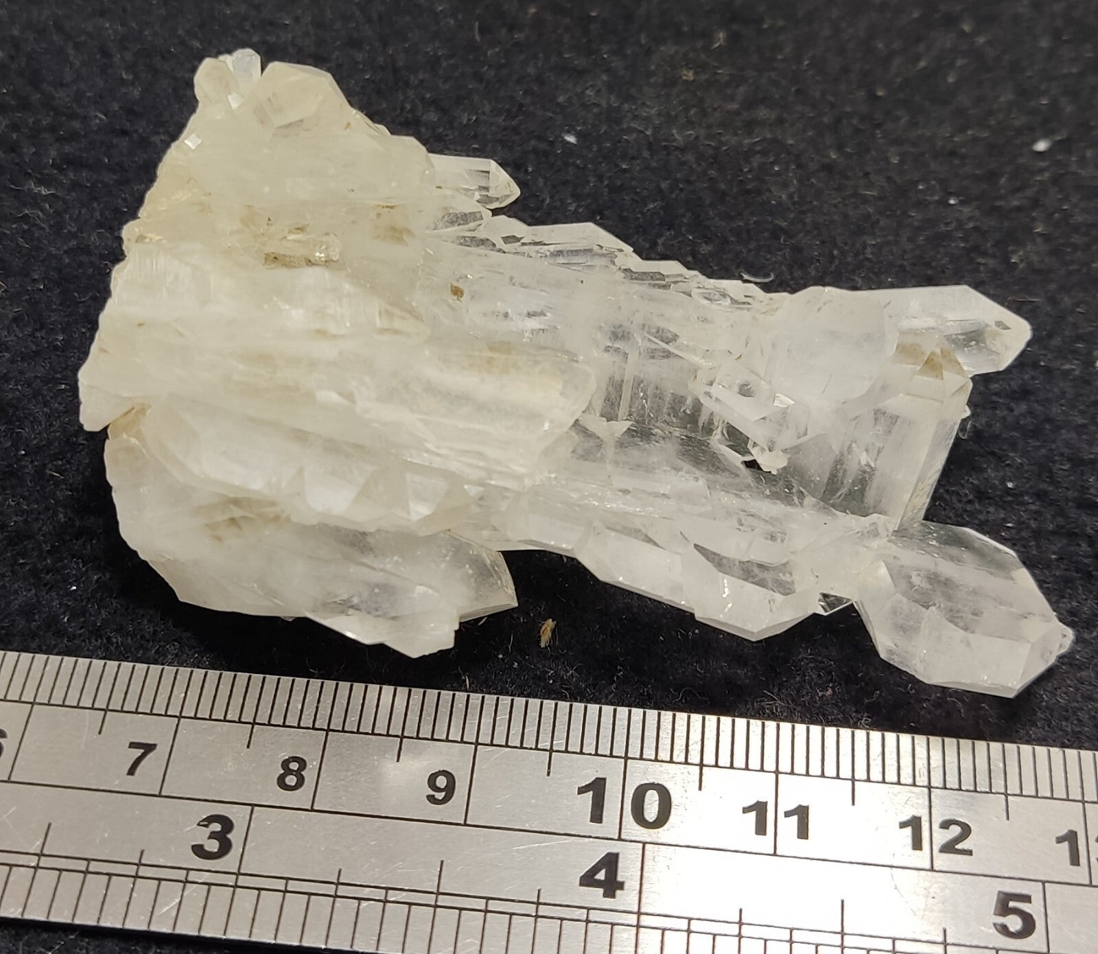 An Aesthetic terminated faden Quartz specimen 44 grams