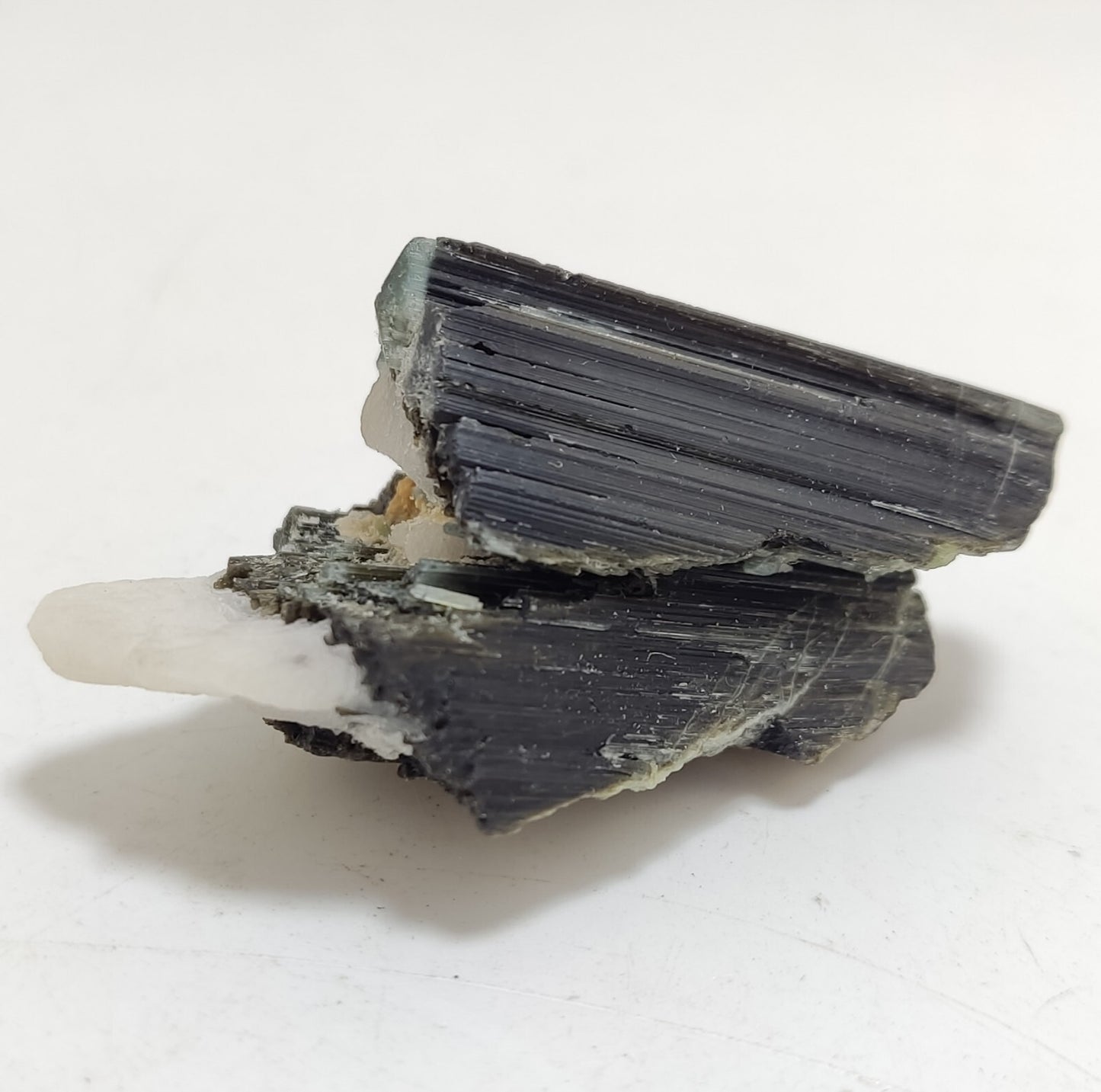 An aesthetic specimen of tourmaline crystals 36 grams