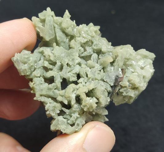 An Aesthetic specimen of chlorite Quartz cluster with brookite 62 grams