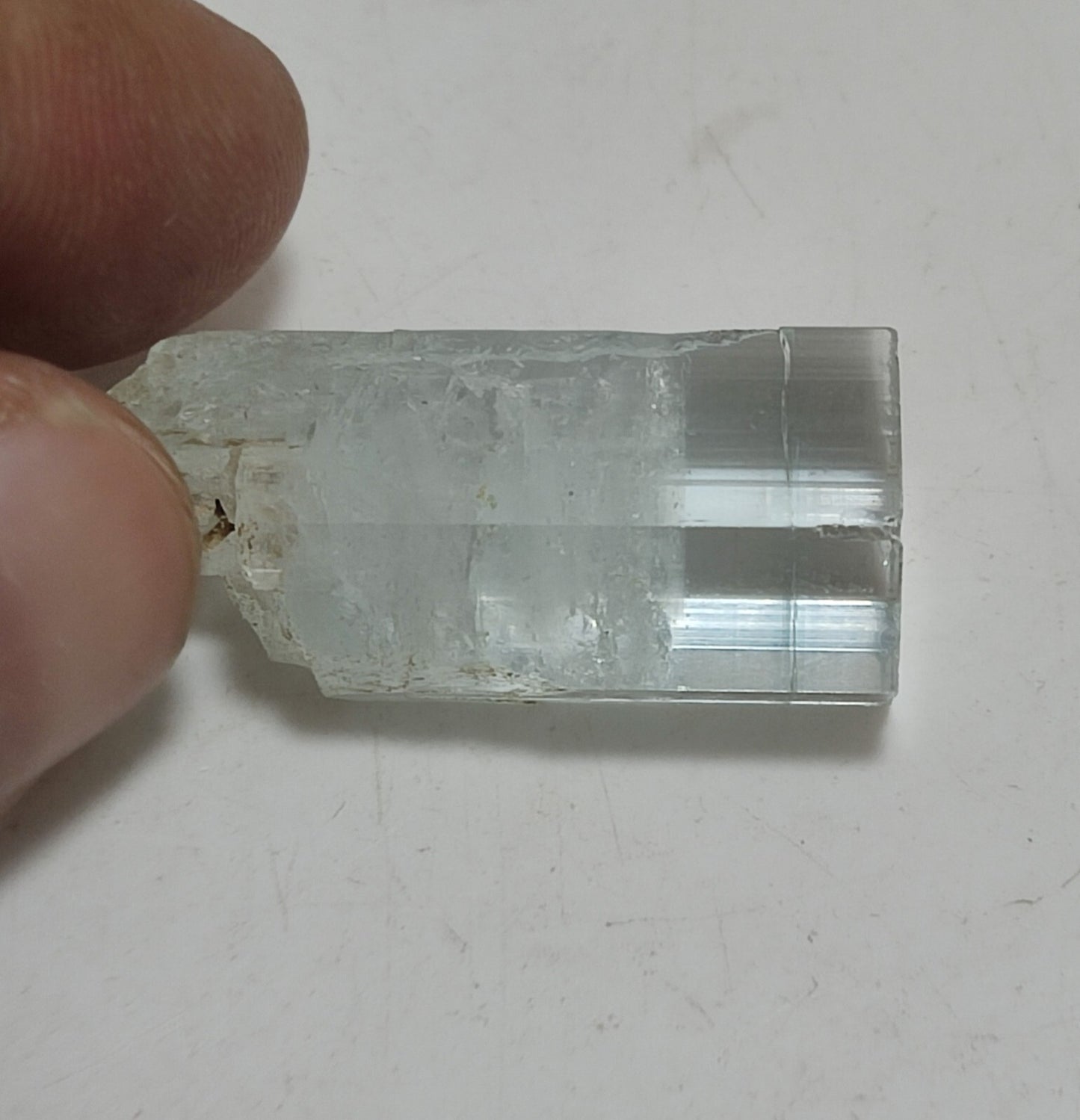 An Aesthetic specimen of aquamarine crystal 11 grams