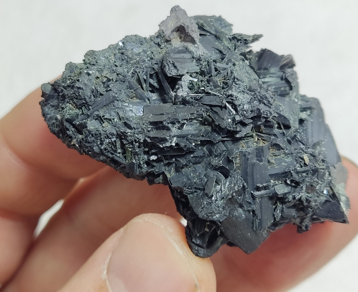 An Aesthetic specimen of epidote crystal 38 grams