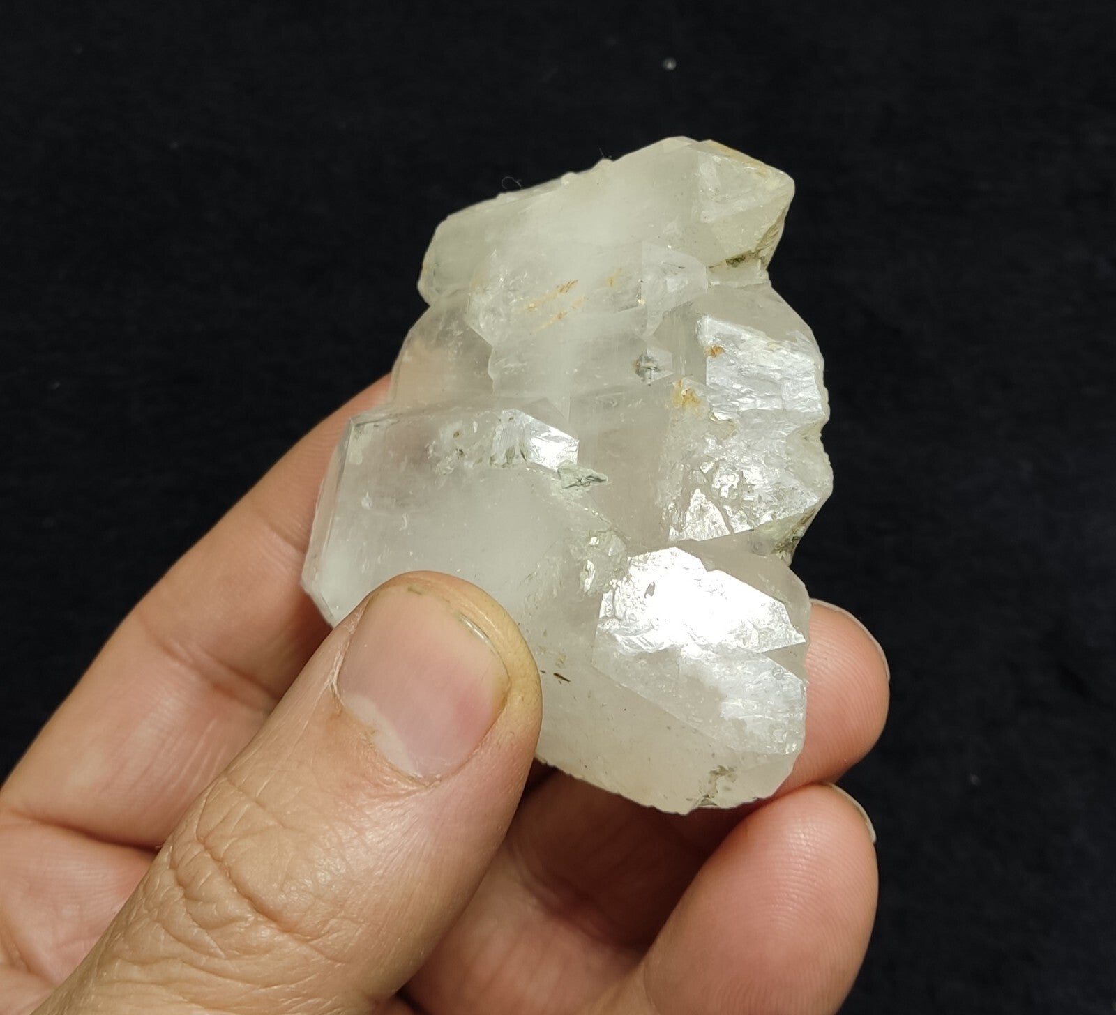 An Aesthetic terminated faden Quartz specimen 117 grams