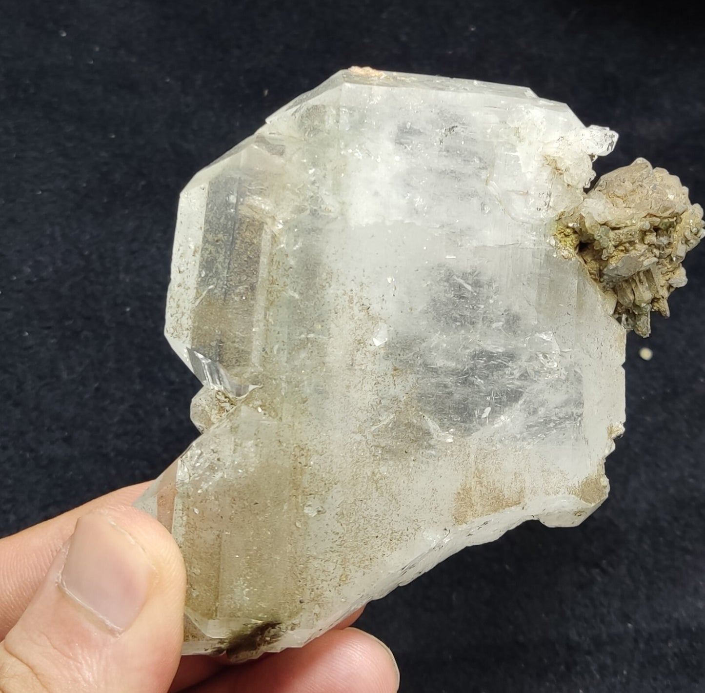 An Aesthetic terminated specimen of chlorite Quartz 211 grams