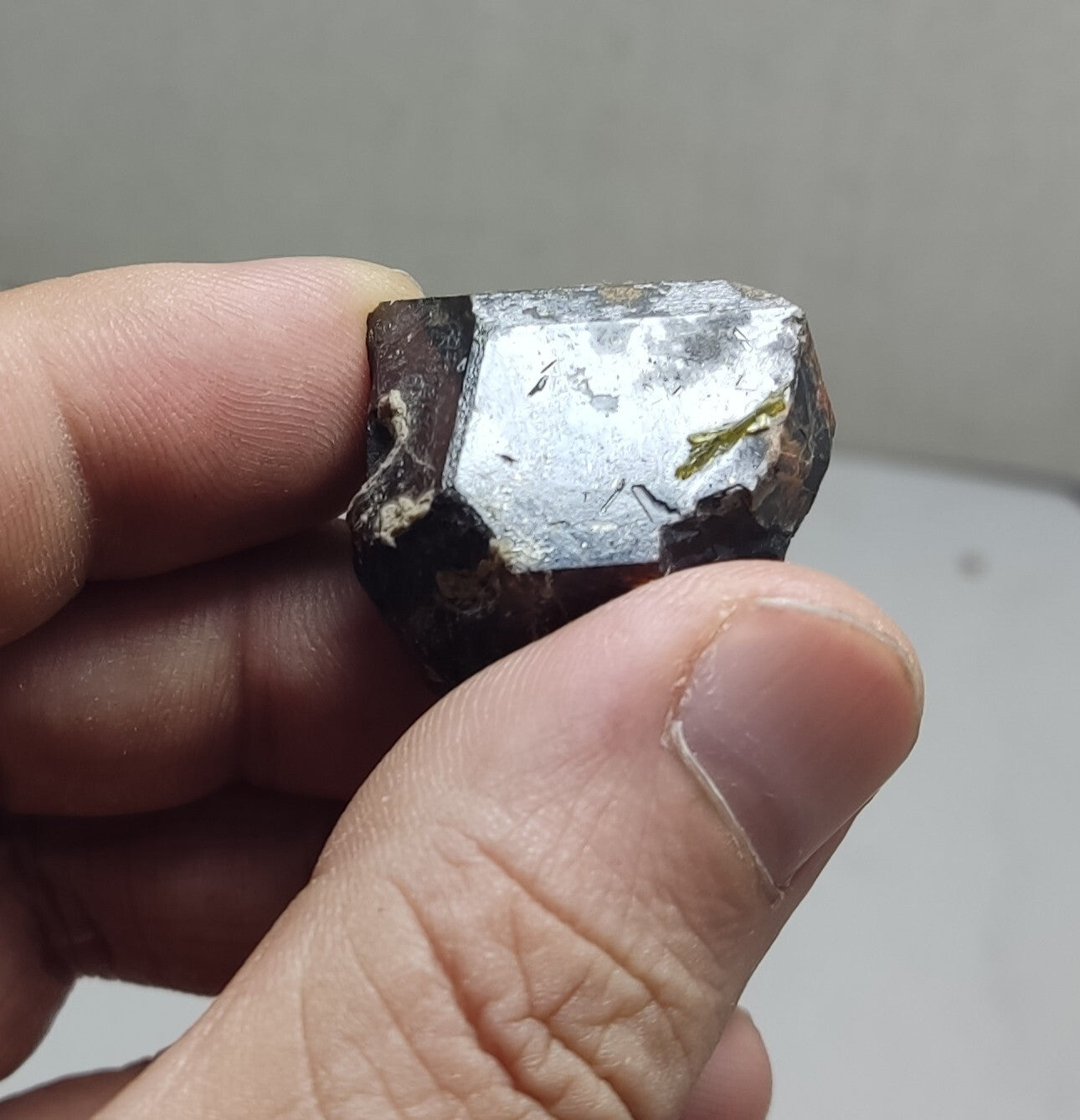 An Aesthetic terminated specimen of andradite crystal 28 grams