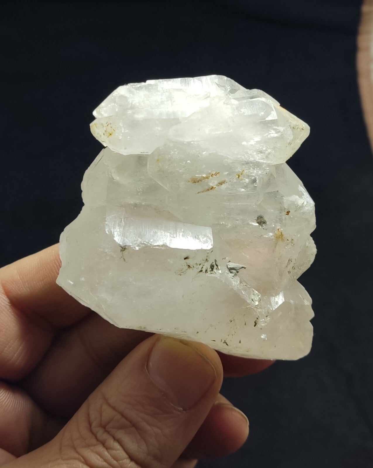 An Aesthetic terminated faden Quartz specimen 117 grams