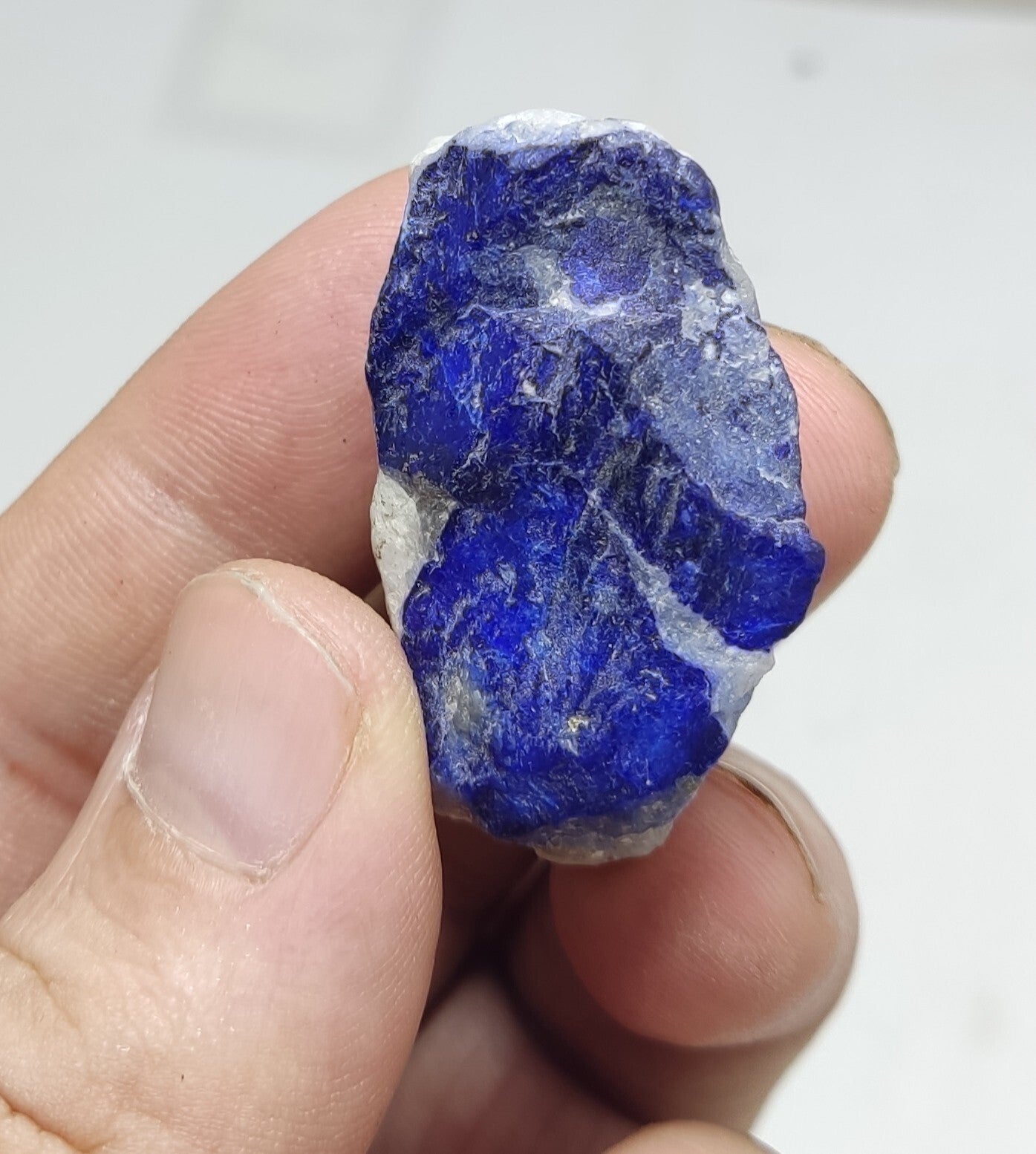 An Aesthetic specimen of lazurite on matrix 28 grams