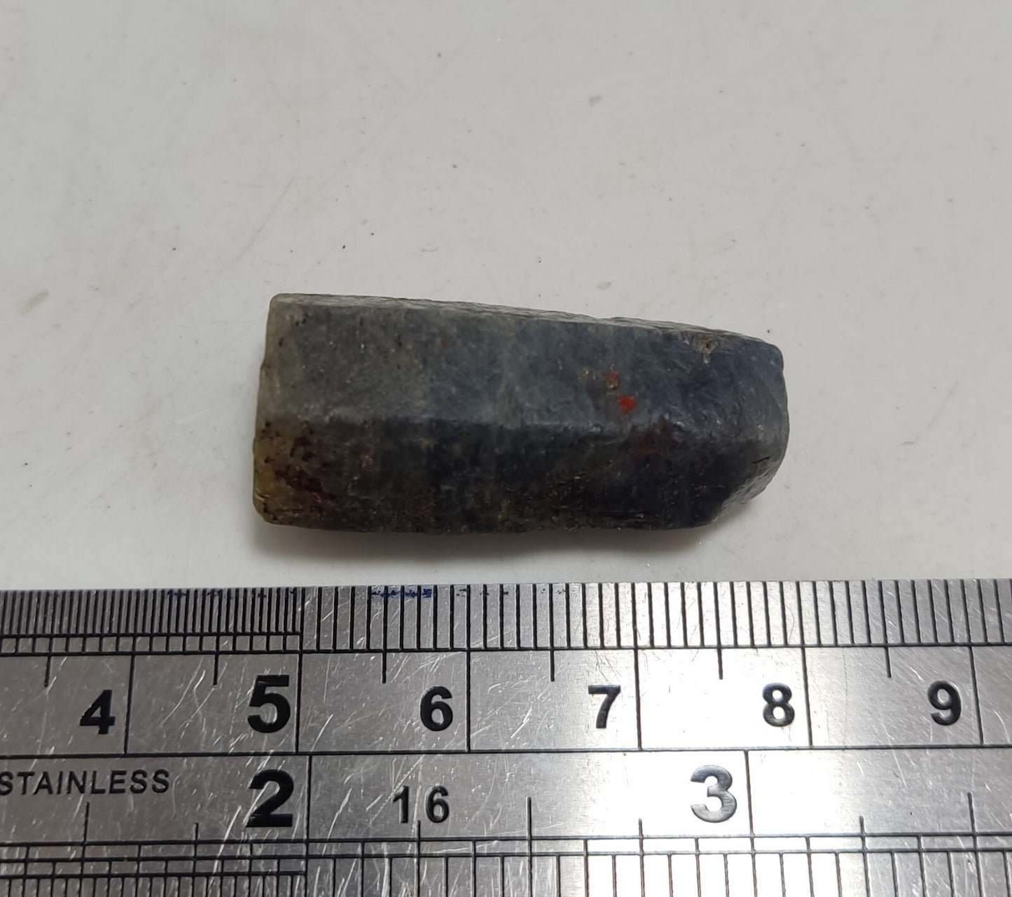 An aesthetic specimen of terminated sapphire crystal 17 grams