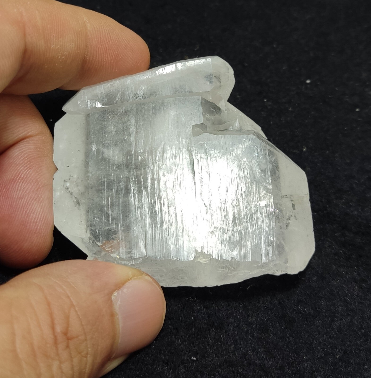 An Aesthetic terminated faden Quartz specimen 81 grams