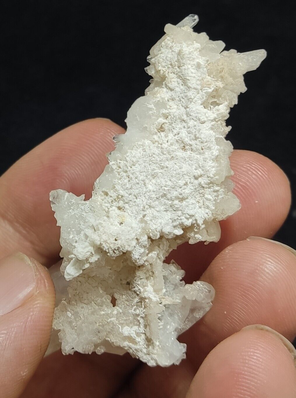 An Aesthetic specimen of faden Quartz crystal on matrix 28 grams