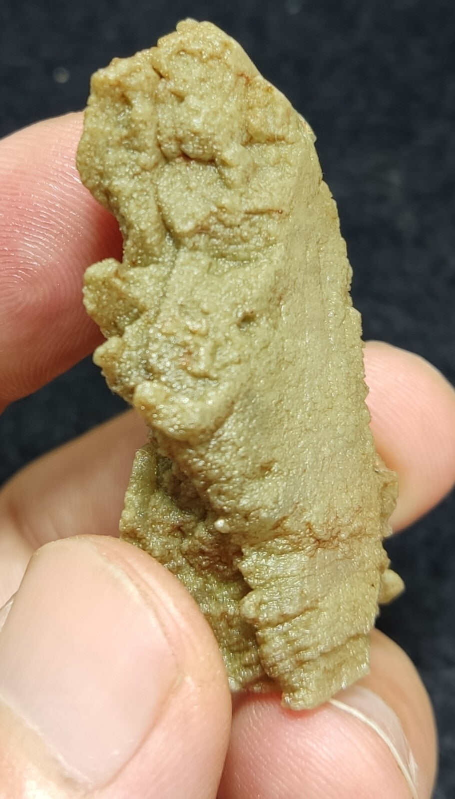 An Aesthetic specimen of chlorite quartz 24 grams