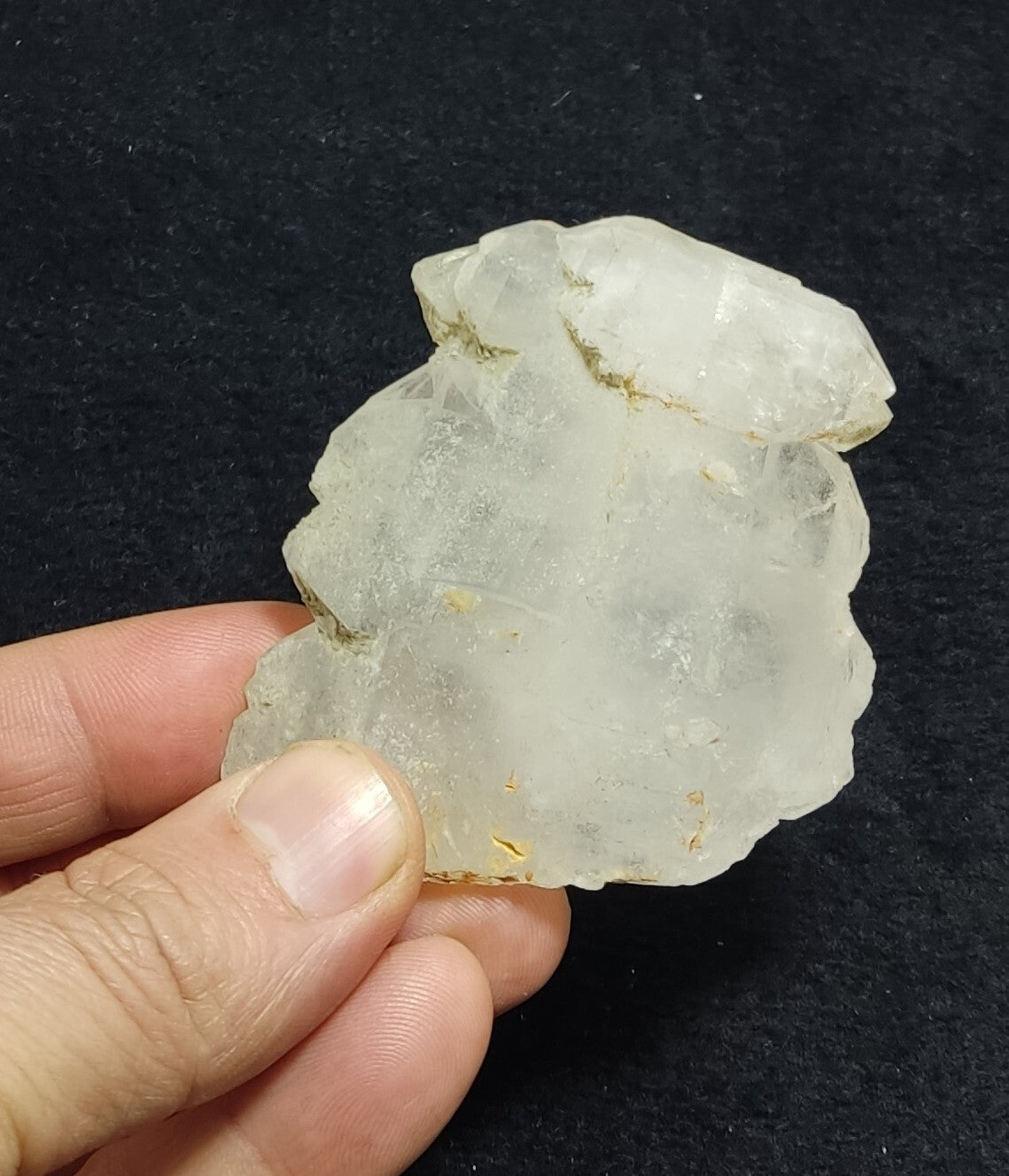 An Aesthetic terminated faden Quartz specimen 117 grams