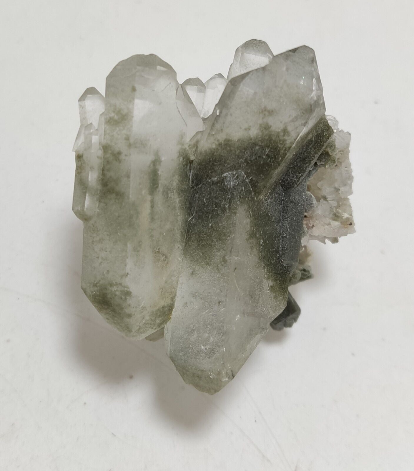 An Aesthetic Natural beautifully terminated Chlorite Quartz specimen 55 grams