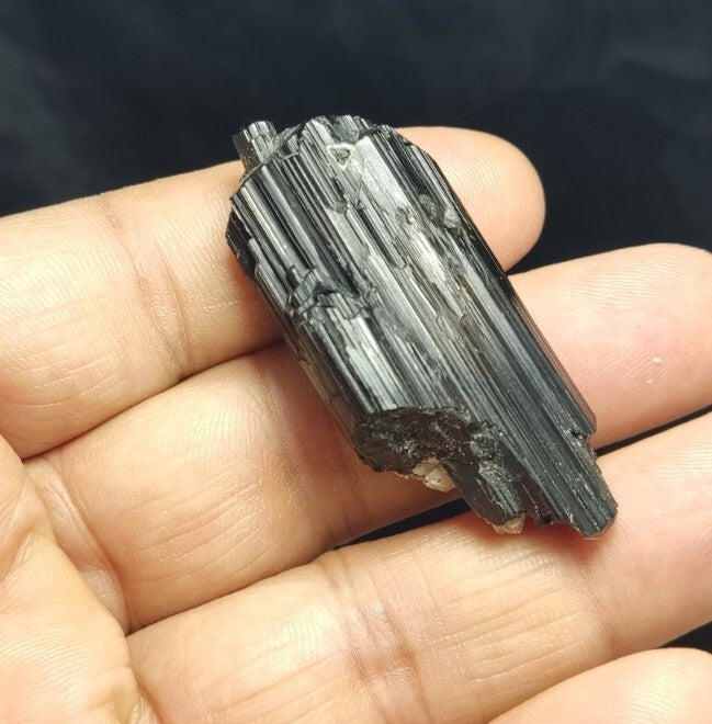 Natural Terminated Black Tourmaline Crystal 24 grams