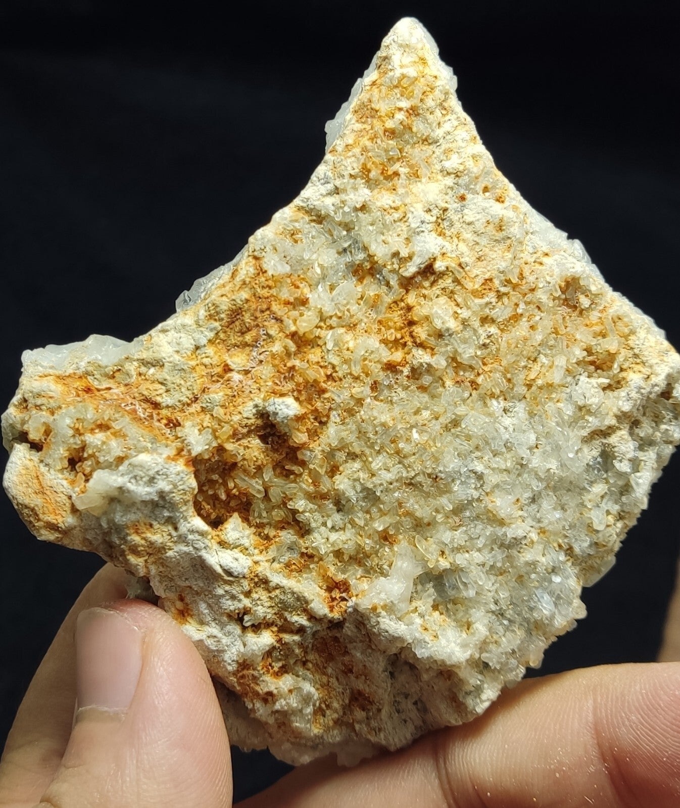 An Aesthetic terminated specimen of Quartz cluster 115 grams