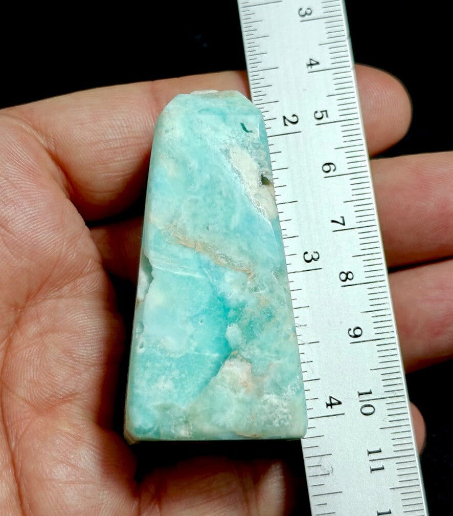 Blue Aragonite Tower 81 Grams.