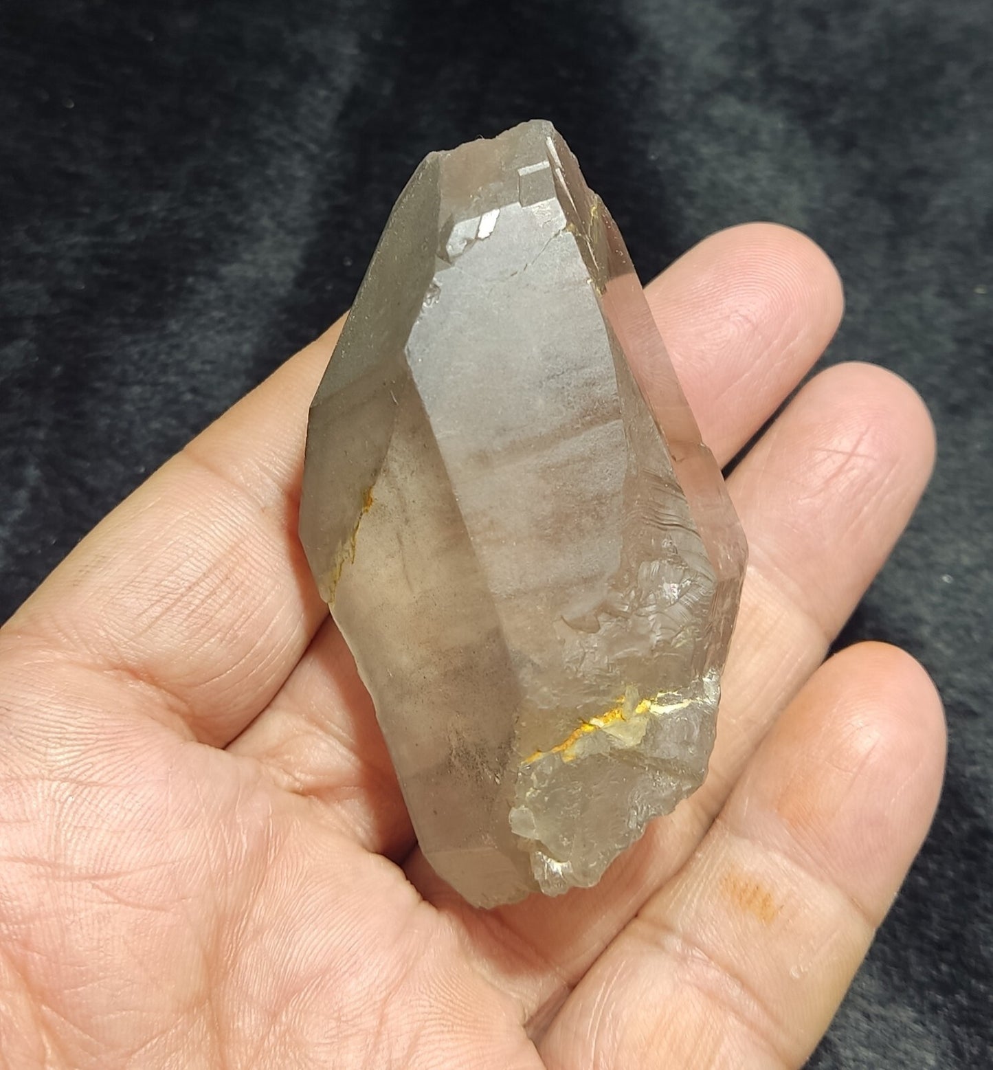An Aesthetic Naturally terminated specimen of Smoky Quartz 98 grams