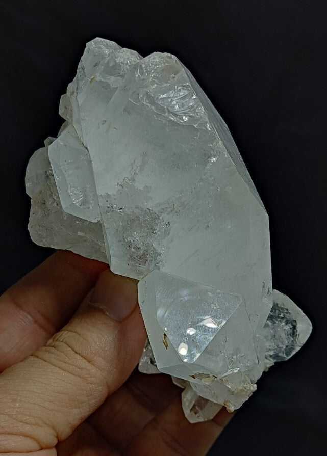 Natural Faden quartz Cluster 278 grams