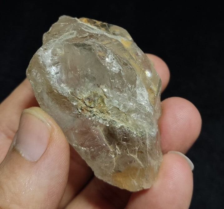 Double terminated Quartz Crystal High Altitude Patterns 94 grams
