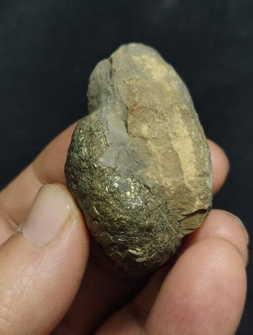 Natural Pyrite On Matrix 86 Grams.