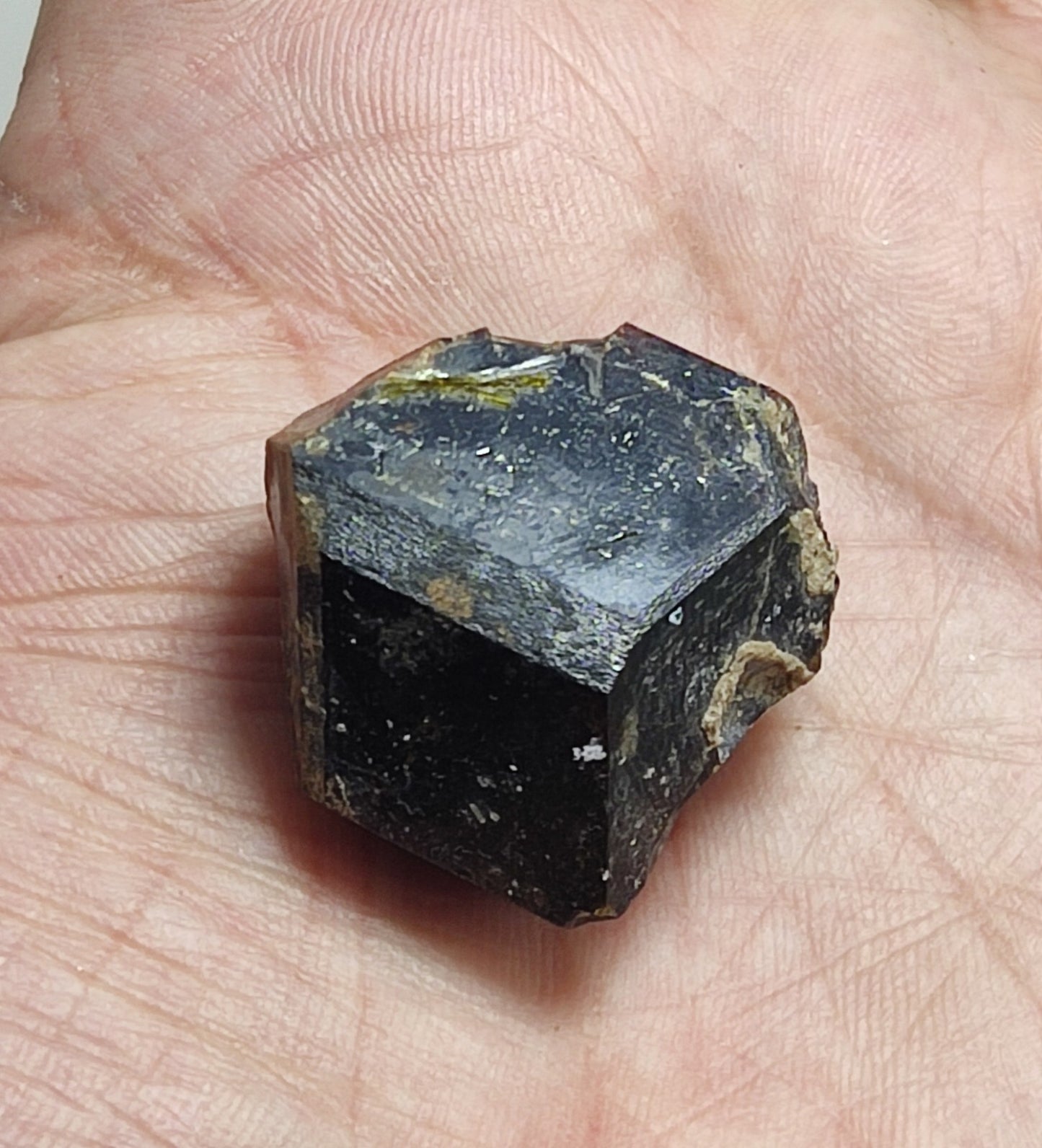 An Aesthetic terminated specimen of andradite crystal 28 grams