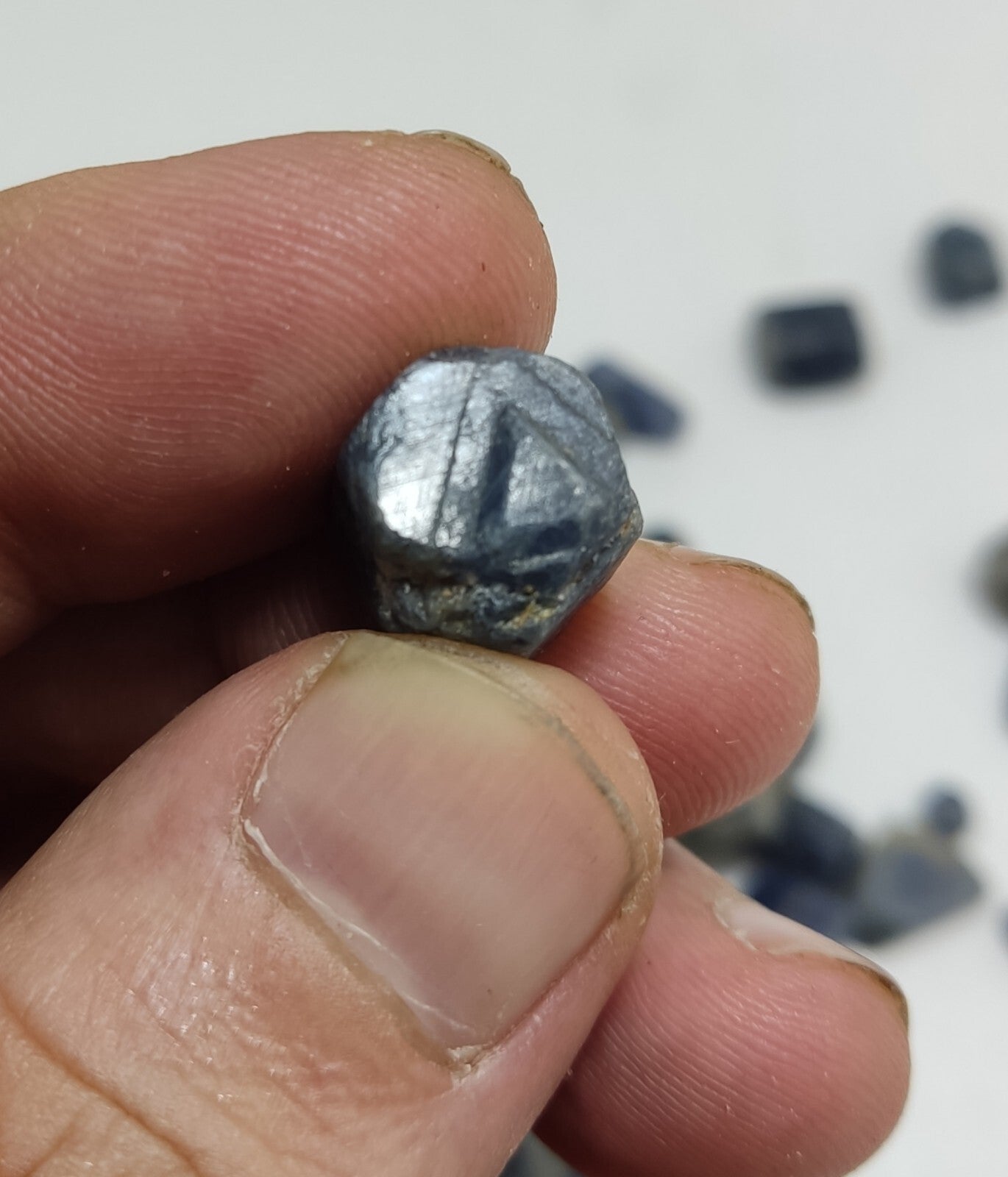 125 grams sapphire crystals