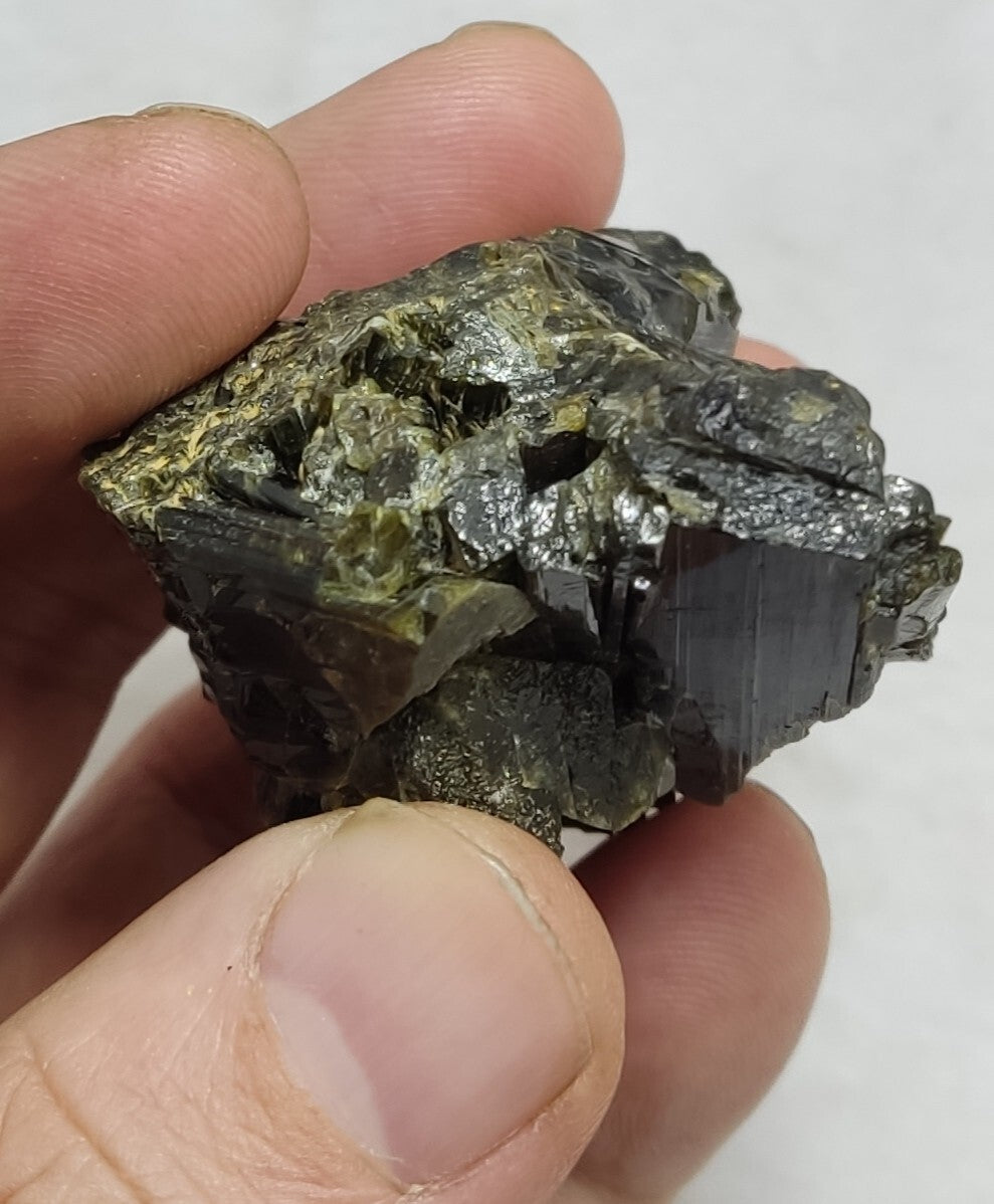 An Aesthetic specimen of epidote 97 grams