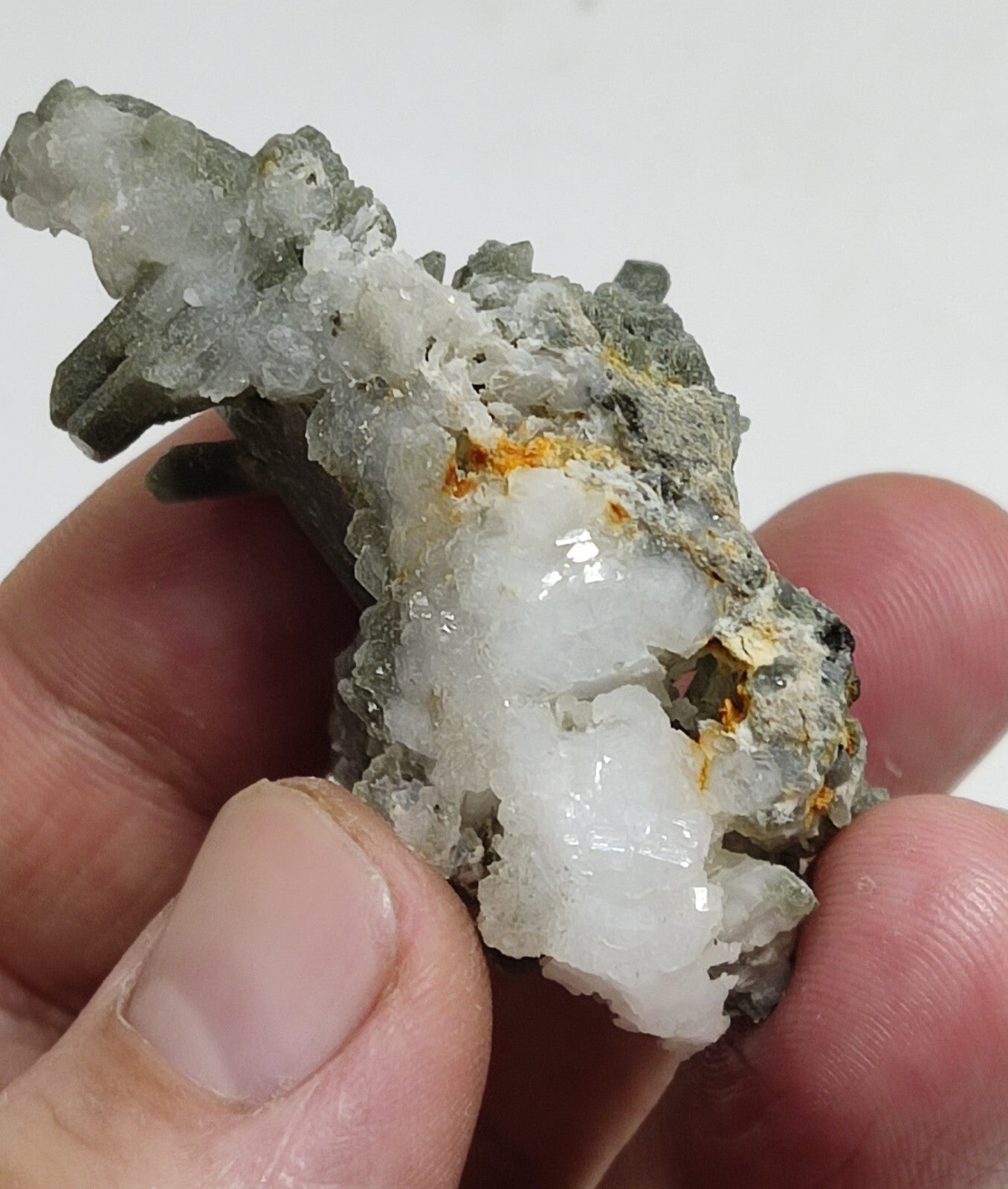 An Aesthetic Natural beautifully terminated Chlorite Quartz specimen 35 grams