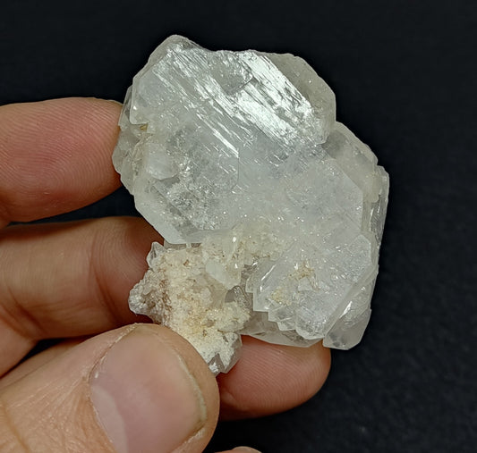 An Aesthetic Natural beautifully terminated faden Quartz crystal 42 grams