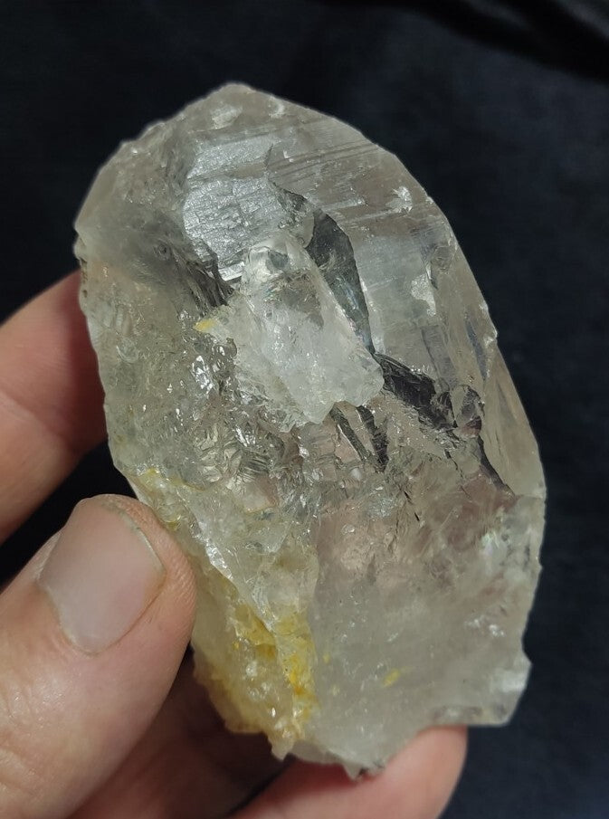Natural terminated Quartz with Siderite  167 grams