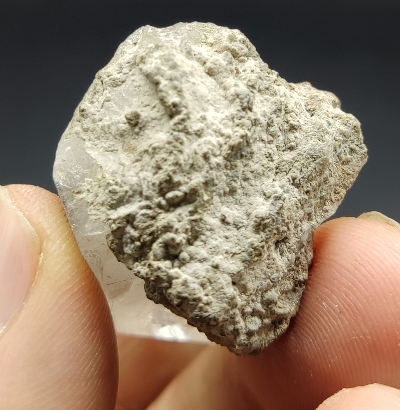 An Aesthetic specimen of rutiles included quartz crystal 42 grams