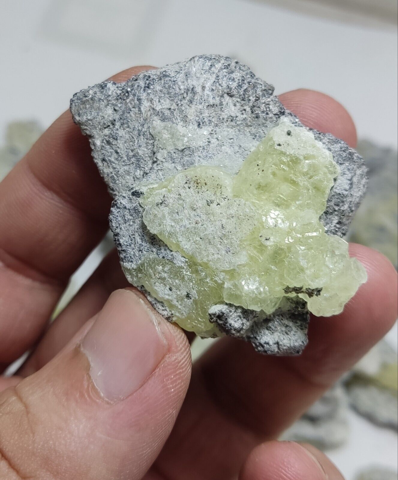 840 grams Brucite on matrix with chromite