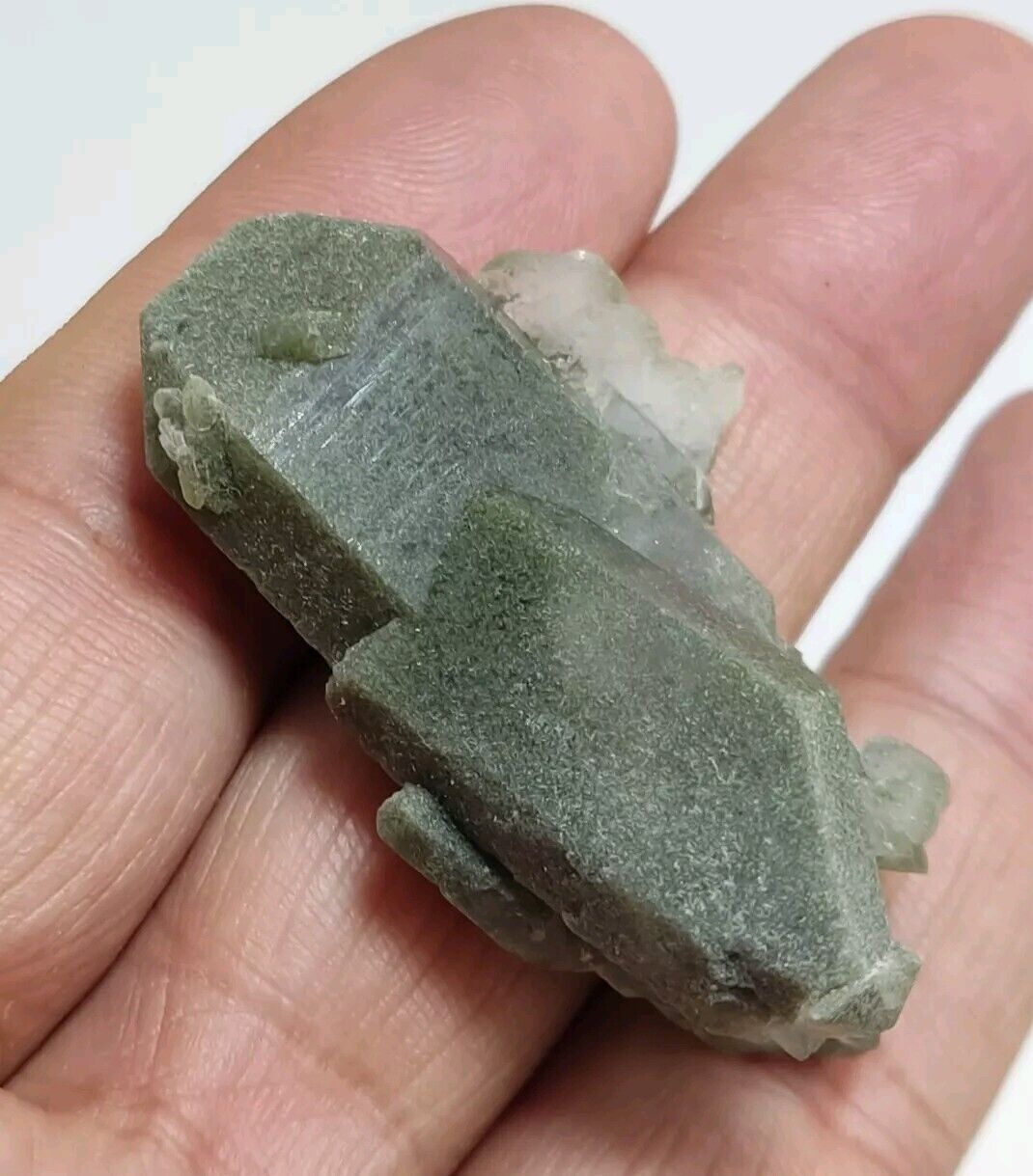 An Aesthetic Natural beautifully terminated Chlorite Quartz specimen 26 grams