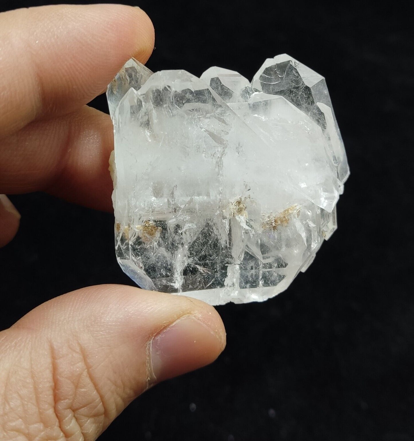 A very Aesthetic Natural beautifully terminated Faden Quartz crystal 38 grams