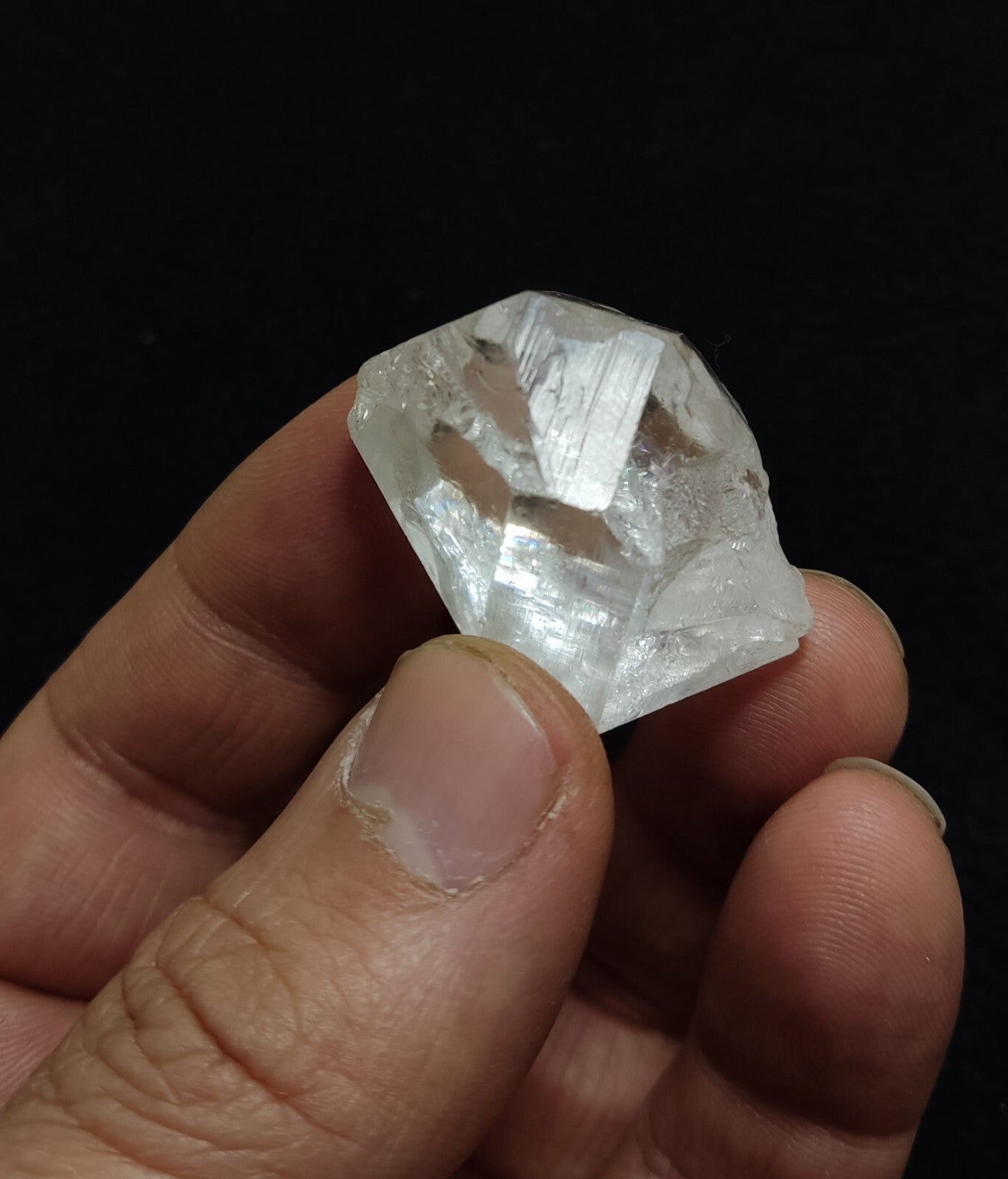 An Aesthetic gemmy double terminated Quartz crystal 30 grams
