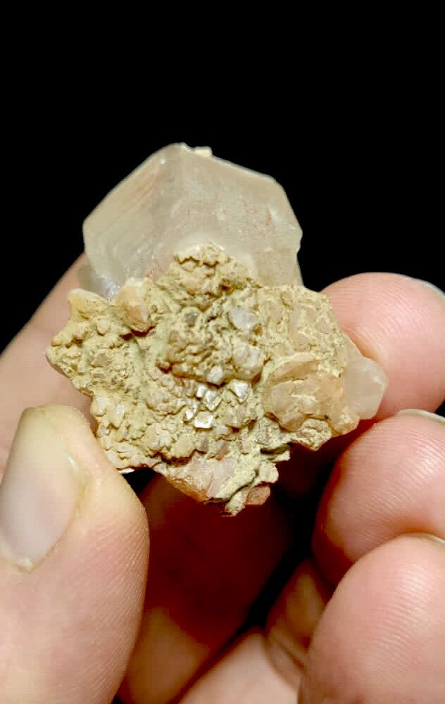 Natural Amphibole Quartz Crystal 43 Grams.