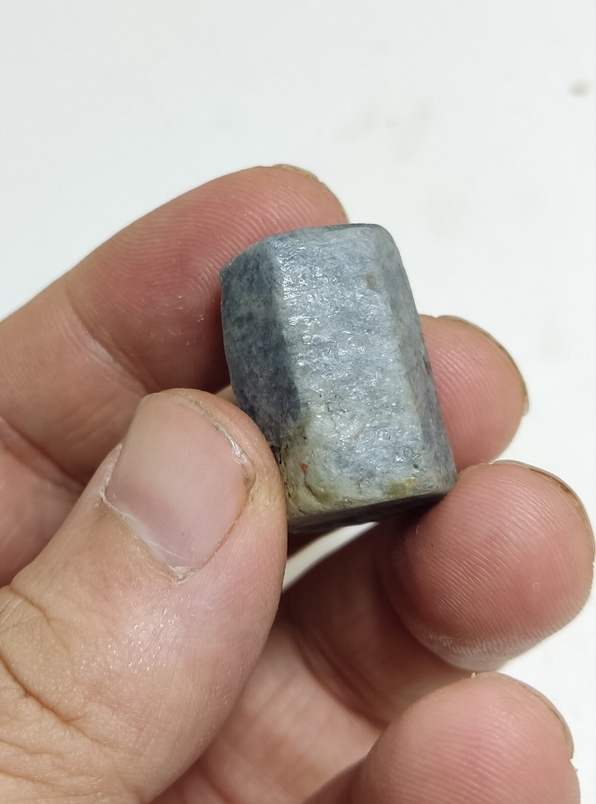An aesthetic specimen of terminated sapphire crystal 22 grams