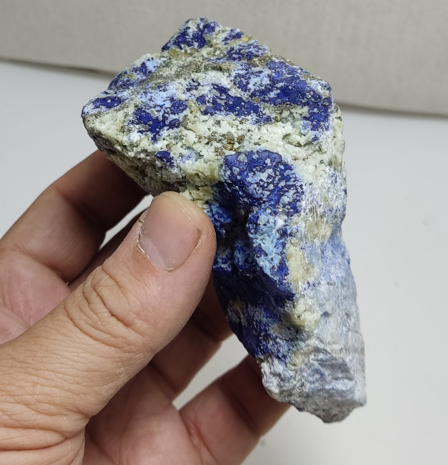 An Aesthetic specimen of Lazurite 374 grams