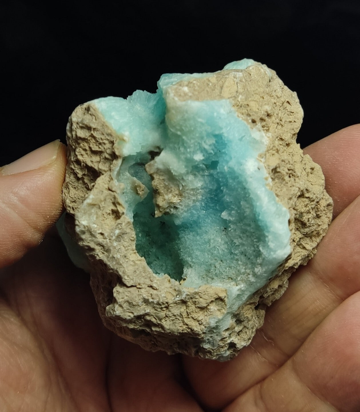Natural Blue Aragonite 180 grams
