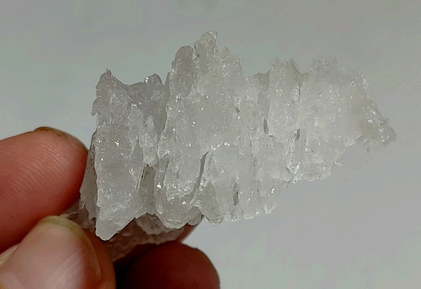 Fully Etched Quartz Crystal 22 grams