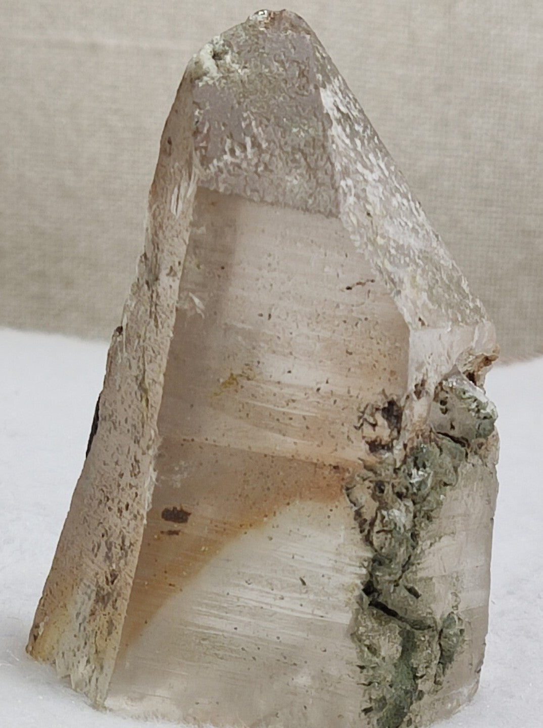 An Aesthetic Natural terminated quartz crystal 100 grams