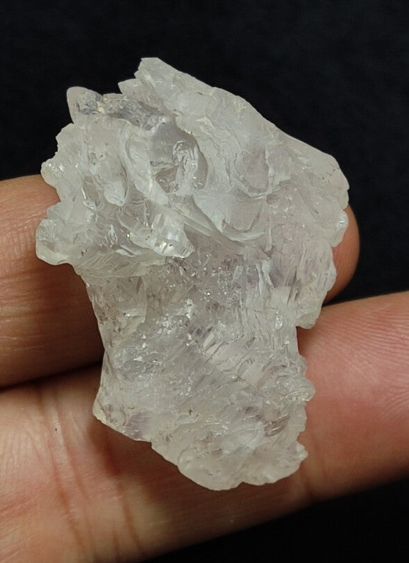 Natural Fully Etched Smoky Quartz 19 grams