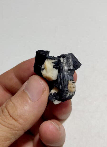 Tourmaline cluster with albite 30 grams