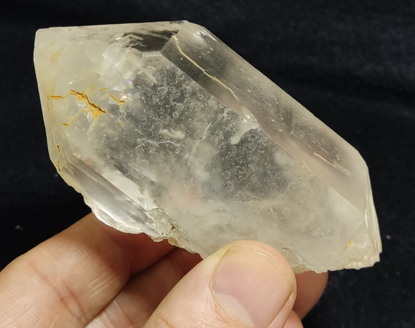 An Aesthetic terminated specimen of Quartz crystal 246 grams