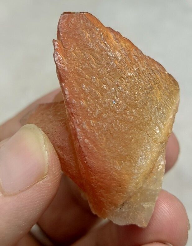 An Aesthetic Naturally terminated specimen of dogtooth calcite 93 grams