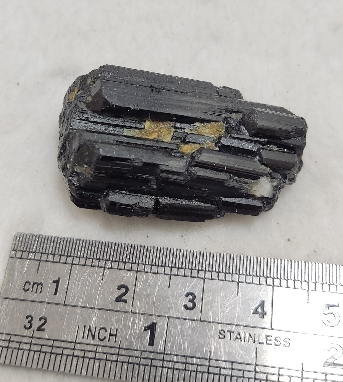 An amazing specimen of terminated black tourmaline 24 grams