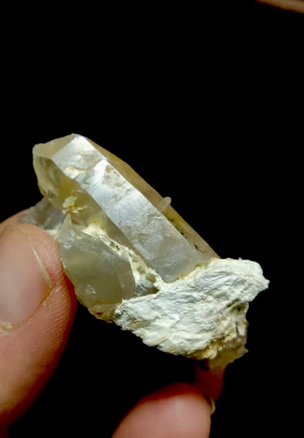 Natural Amphibole Quartz Crystal 32 Grams.